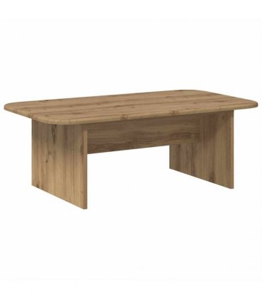 vidaXL Coffee Table Artisan Oak 93 x 53 x 33 cm Engineered Wood