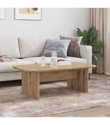 vidaXL Coffee Table Artisan Oak 93 x 53 x 33 cm Engineered Wood