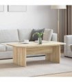 vidaXL Coffee Table Sonoma Oak 93 x 53 x 33 cm Engineered Wood