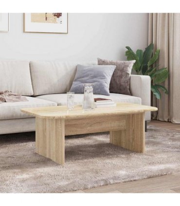 vidaXL Coffee Table Sonoma Oak 93 x 53 x 33 cm Engineered Wood