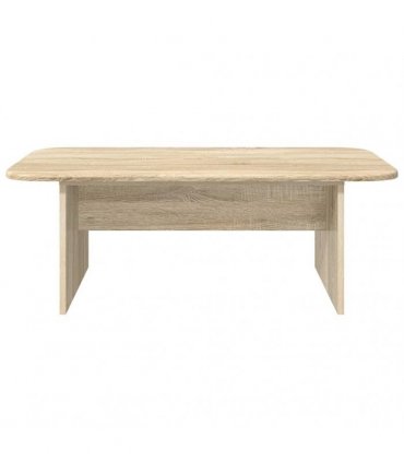 vidaXL Coffee Table Sonoma Oak 93 x 53 x 33 cm Engineered Wood