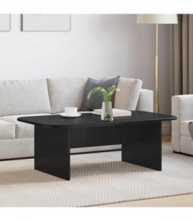 vidaXL Coffee Table Black 93 x 53 x 33 cm Engineered Wood