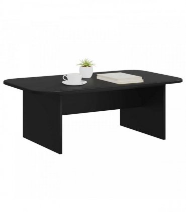 vidaXL Coffee Table Black 93 x 53 x 33 cm Engineered Wood