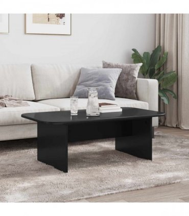 vidaXL Coffee Table Black 93 x 53 x 33 cm Engineered Wood