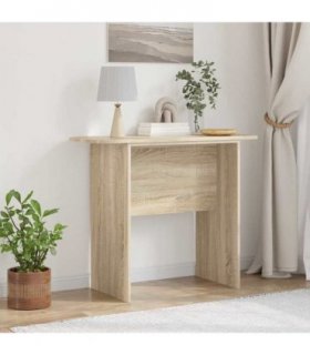 vidaXL Console Table Sonoma Oak 93 x 40 x 75 cm Engineered Wood