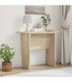 vidaXL Console Table Sonoma Oak 93 x 40 x 75 cm Engineered Wood