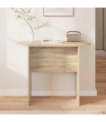 vidaXL Console Table Sonoma Oak 93 x 40 x 75 cm Engineered Wood