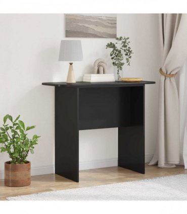 vidaXL Console Table Black 93 x 40 x 75 cm Engineered Wood