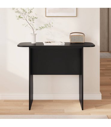 vidaXL Console Table Black 93 x 40 x 75 cm Engineered Wood