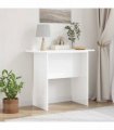 vidaXL Console Table High Gloss White 93 x 40 x 75 cm Engineered Wood