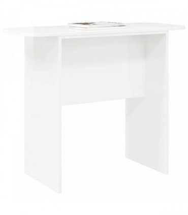 vidaXL Console Table High Gloss White 93 x 40 x 75 cm Engineered Wood