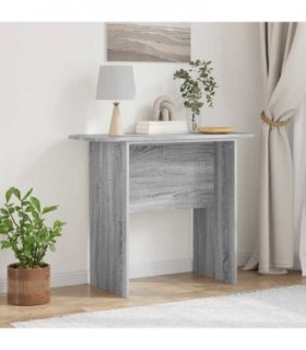 vidaXL Console Table Grey Sonoma 93 x 40 x 75 cm Engineered Wood