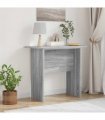 vidaXL Console Table Grey Sonoma 93 x 40 x 75 cm Engineered Wood