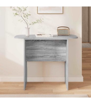 vidaXL Console Table Grey Sonoma 93 x 40 x 75 cm Engineered Wood