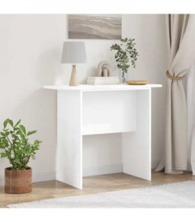 vidaXL Console Table White 93 x 40 x 75 cm Engineered Wood
