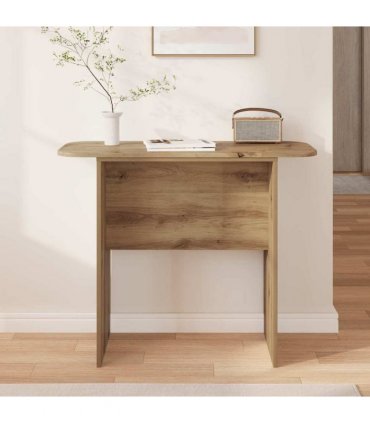 vidaXL Console Table Artisan Oak 93 x 40 x 75 cm Engineered Wood