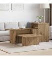 vidaXL Console Table Artisan Oak 91.5 x 35 x 38.5 cm Engineered Wood