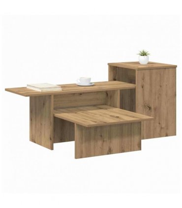 vidaXL Console Table Artisan Oak 91.5 x 35 x 38.5 cm Engineered Wood