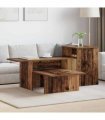 vidaXL Console Table Old Wood 91.5 x 35 x 38.5 cm Engineered Wood