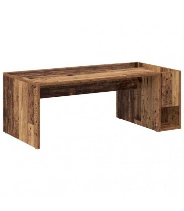 vidaXL Coffee Table Old Wood 101.5 x 50 x 37 cm Engineered Wood