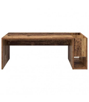 vidaXL Coffee Table Old Wood 101.5 x 50 x 37 cm Engineered Wood