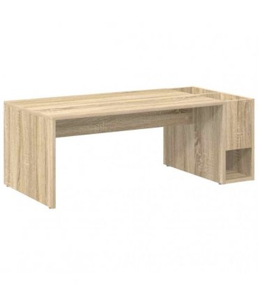 vidaXL Coffee Table Sonoma Oak 101.5 x 50 x 37 cm Engineered Wood