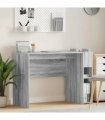 vidaXL Desk Grey Sonoma 109 x 50 x 78 cm Engineered Wood