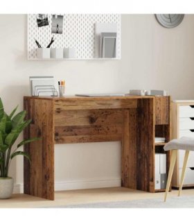vidaXL Desk Old Wood 109 x 50 x 78 cm Engineered Wood