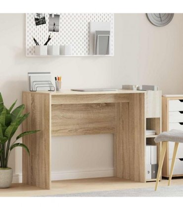 vidaXL Desk Sonoma Oak 109 x 50 x 78 cm Engineered Wood