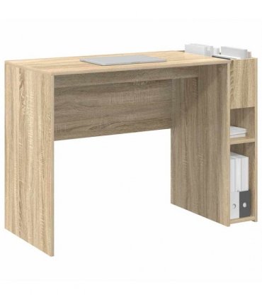vidaXL Desk Sonoma Oak 109 x 50 x 78 cm Engineered Wood