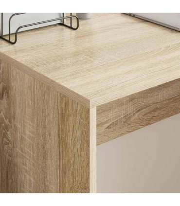 vidaXL Desk Sonoma Oak 109 x 50 x 78 cm Engineered Wood