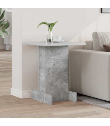 vidaXL End Table Concrete Grey 44.5 x 45 x 55 cm Engineered Wood