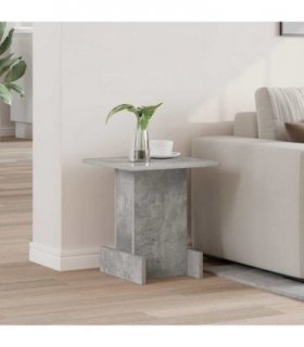 vidaXL End Table Concrete Grey 35.5 x 35 x 40 cm Engineered Wood — Size: 36.5 x 35 x 40 cm