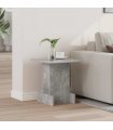 vidaXL End Table Concrete Grey 35.5 x 35 x 40 cm Engineered Wood — Size: 36.5 x 35 x 40 cm