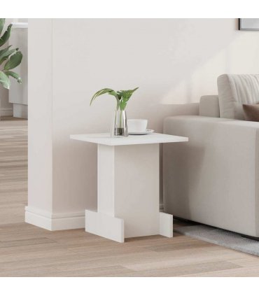 vidaXL End Table White 35.5 x 35 x 40 cm Engineered Wood — Size: 36.5 x 35 x 40 cm
