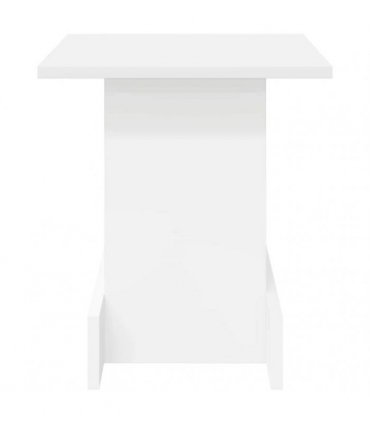 vidaXL End Table White 35.5 x 35 x 40 cm Engineered Wood — Size: 36.5 x 35 x 40 cm