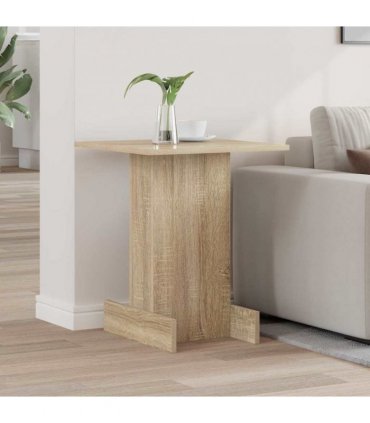 vidaXL End Table Sonoma Oak 44.5 x 45 x 55 cm Engineered Wood