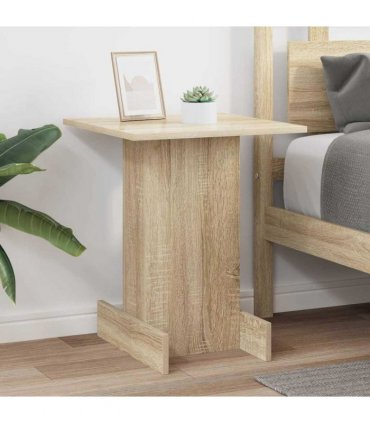 vidaXL End Table Sonoma Oak 44.5 x 45 x 55 cm Engineered Wood