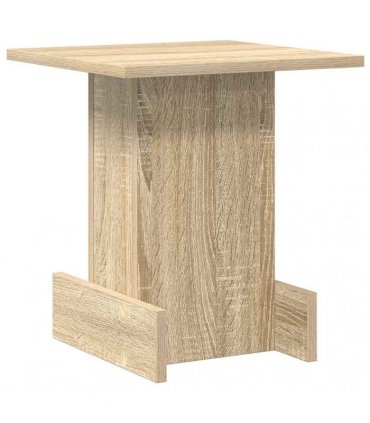 vidaXL End Table Sonoma Oak 35.5 x 35 x 40 cm Engineered Wood — Size: 36.5 x 35 x 40 cm
