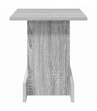 vidaXL End Table Grey Sonoma 35.5 x 35 x 40 cm Engineered Wood — Size: 36.5 x 35 x 40 cm