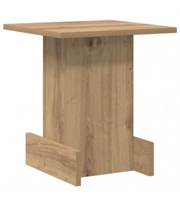 vidaXL End Table Artisan Oak 35.5 x 35 x 40 cm Engineered Wood — Size: 36.5 x 35 x 40 cm