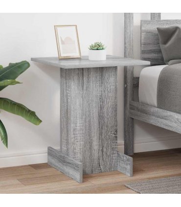 vidaXL End Table Grey Sonoma 44.5 x 45 x 55 cm Engineered Wood