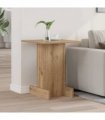 vidaXL End Table Artisan Oak 44.5 x 45 x 55 cm Engineered Wood