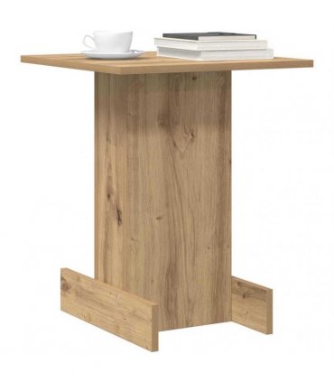 vidaXL End Table Artisan Oak 44.5 x 45 x 55 cm Engineered Wood