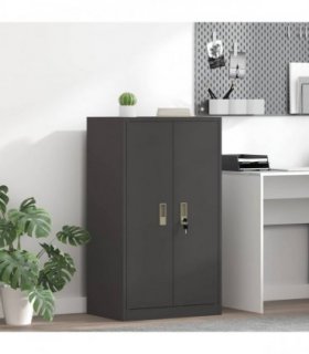 vidaXL Storage Cabinet Black 60 x 40 x 105 cm Steel