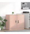 vidaXL Storage Cabinet Pink 80 x 40 x 70 cm Steel