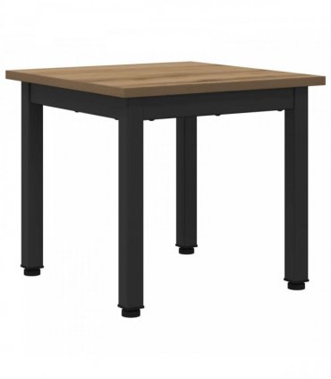 vidaXL Coffee Table Artisian Oak 40 x 40 x 36 cm Engineered Wood — Colour: Artisan oak