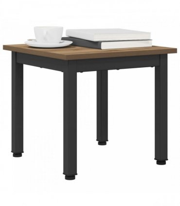 vidaXL Coffee Table Artisian Oak 40 x 40 x 36 cm Engineered Wood — Colour: Artisan oak