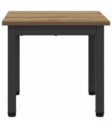vidaXL Coffee Table Artisian Oak 40 x 40 x 36 cm Engineered Wood — Colour: Artisan oak