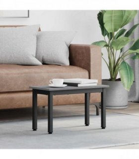 vidaXL Coffee Table Grey Sonoma 60 x 30 x 36 cm Engineered Wood
